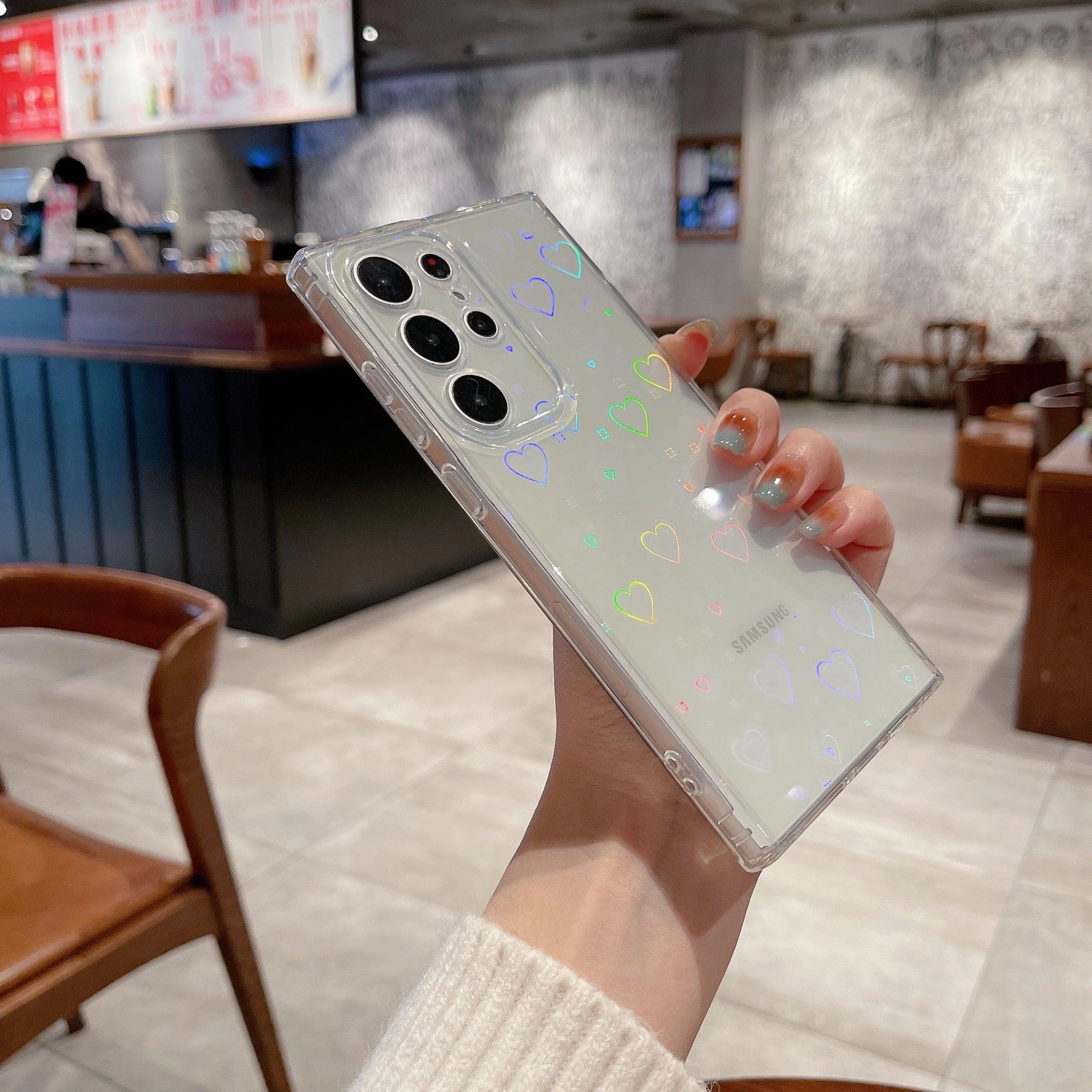 Non slip grip Subtle Touch HoloHeart Radiance