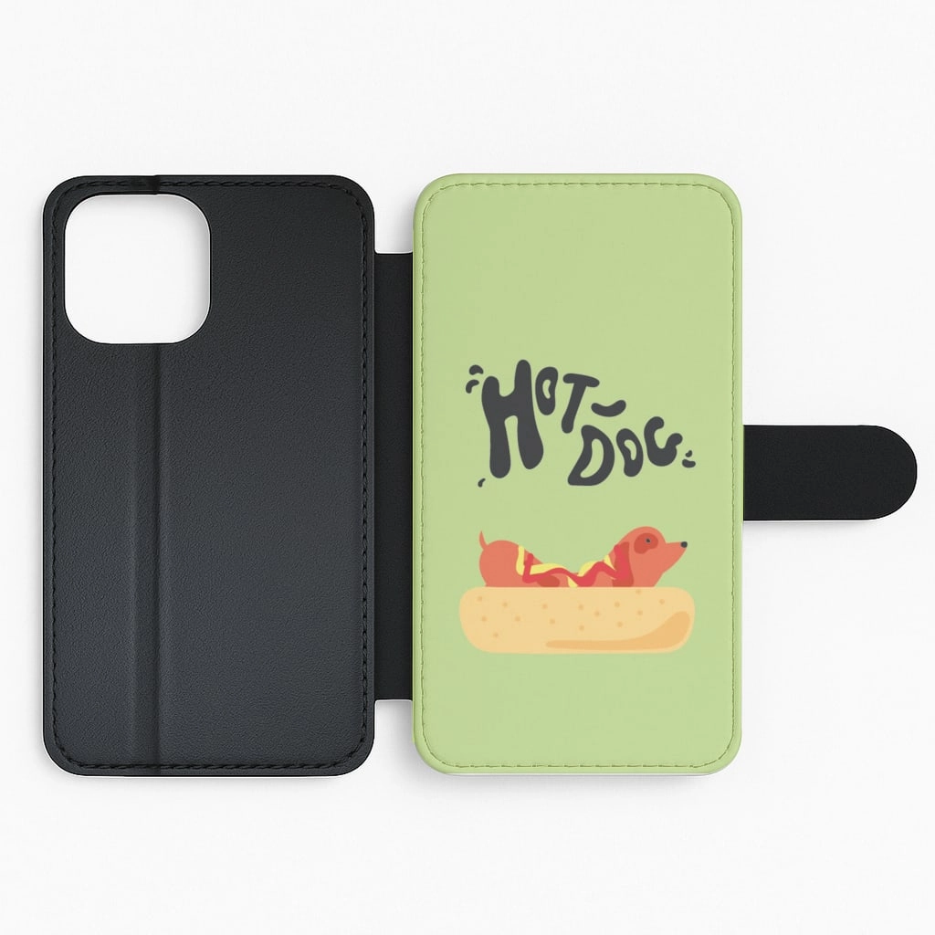 Hot Dog - Dachshunds Flip / Wallet Phone Case Luxury Look