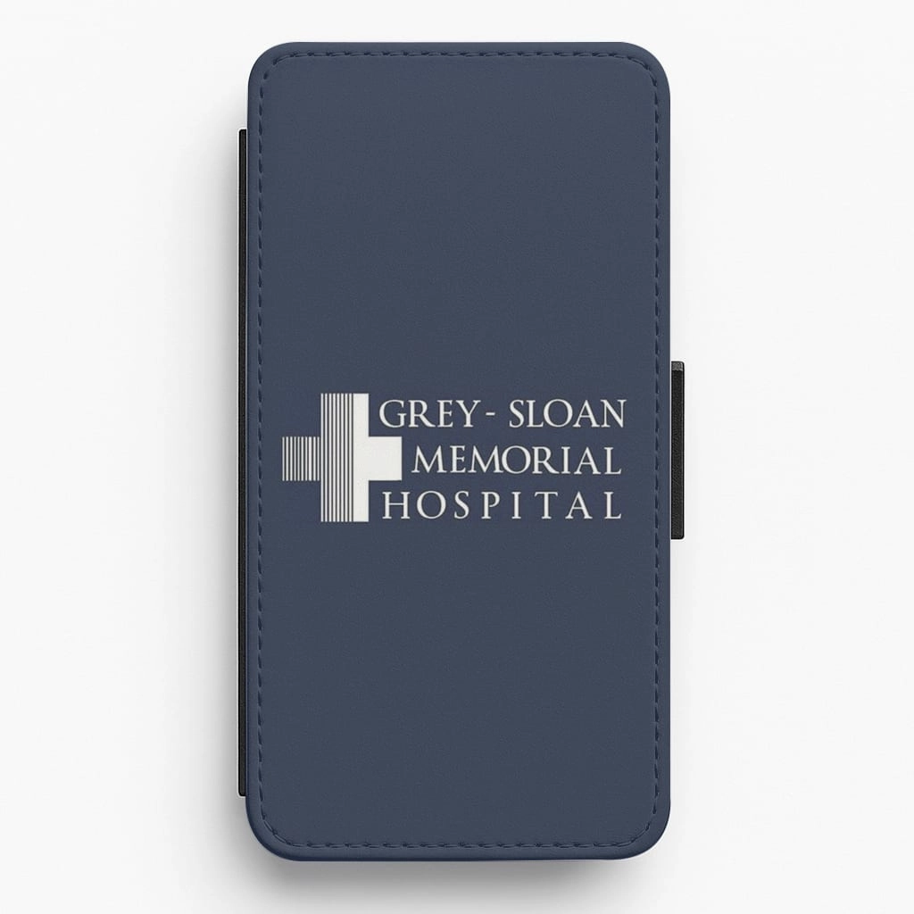 Grey - Sloan Memorial Hospital - Grey's Flip / Wallet Phone Case Polished Look