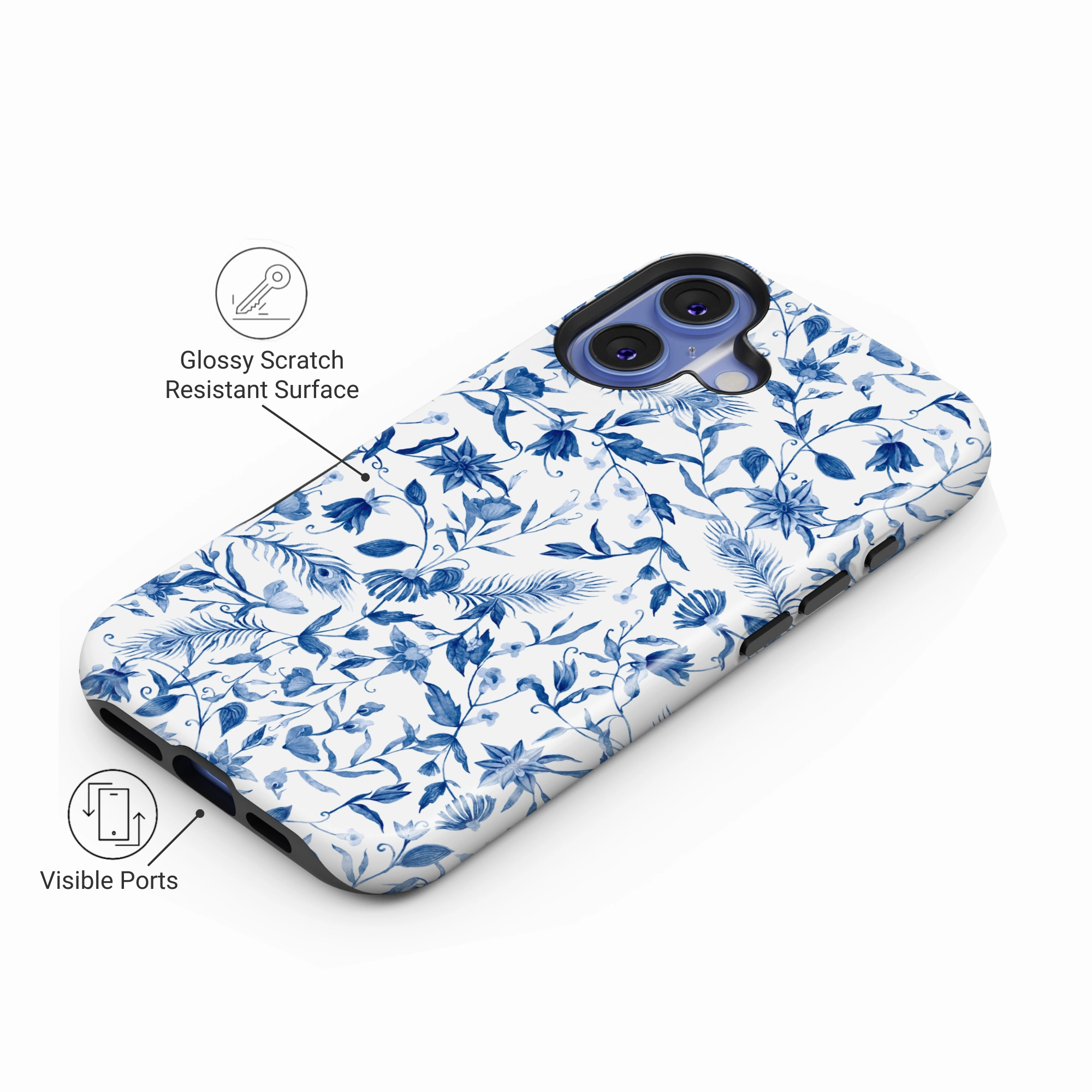 Smooth Design Bleu Jardin