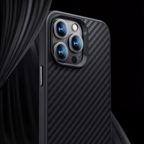 Hard Edge Soft Protection Aramid Fiber iPhone 14 Pro Case with MagSafe