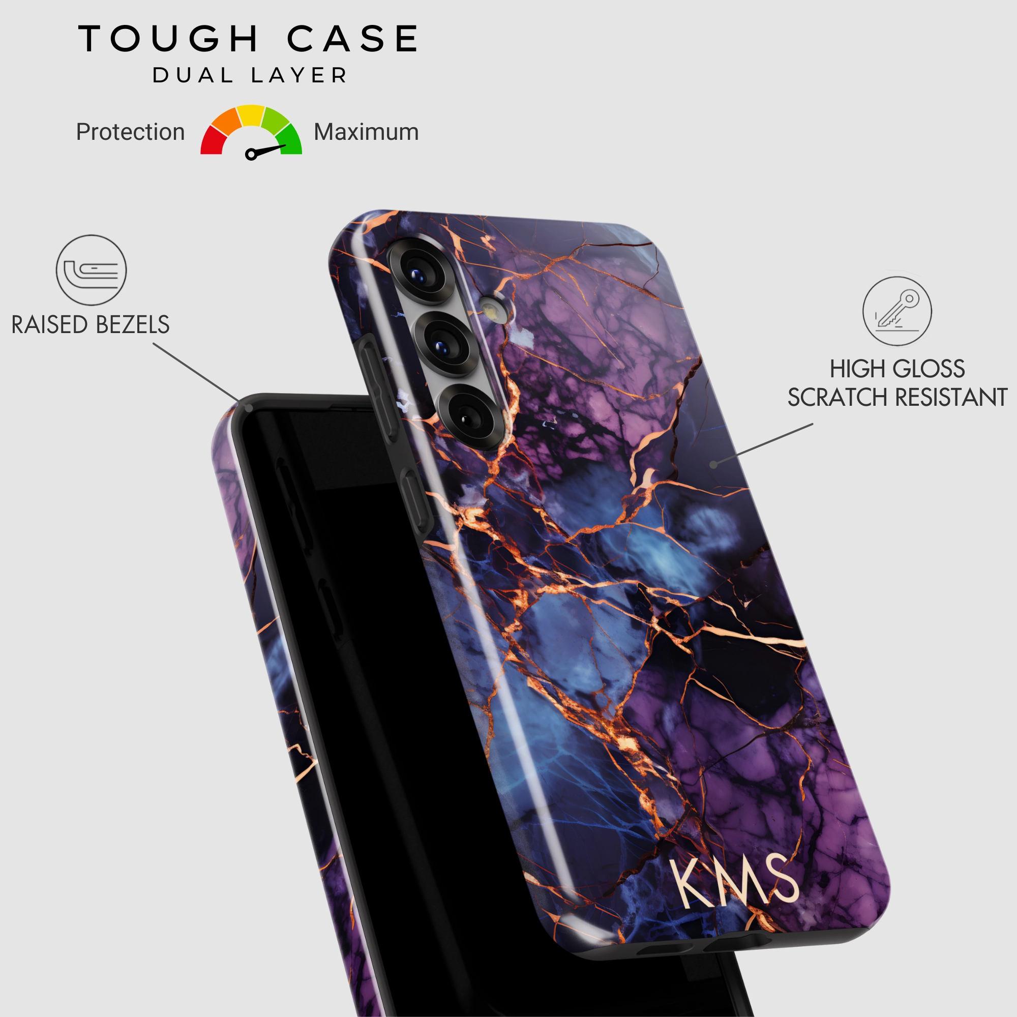 Enhanced Durability Midnight Marble