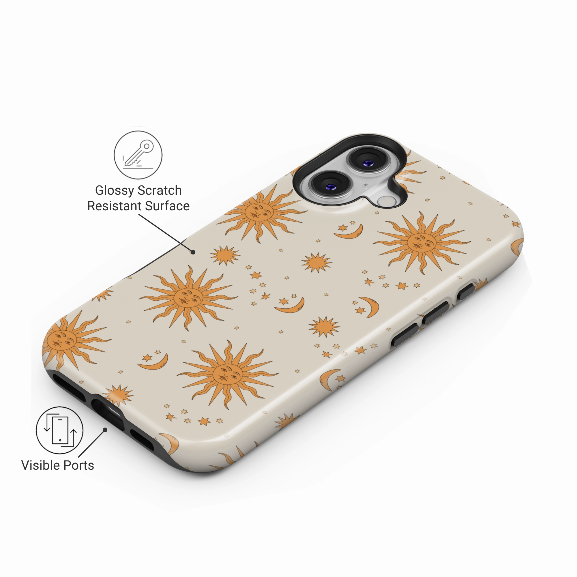 Solar Aura Durable Frame Trendy Texture Finish