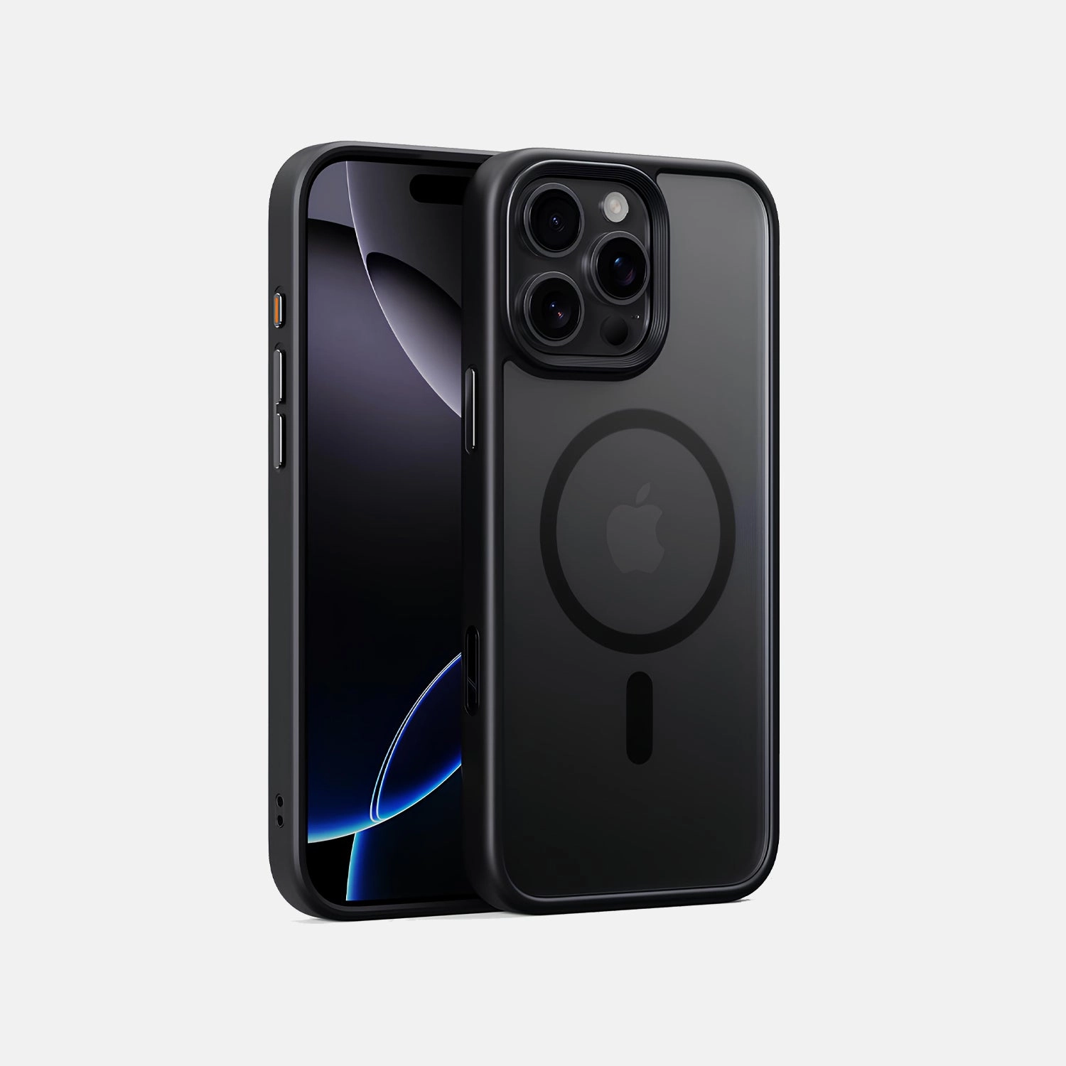 iPhone 16 Pro Bumper Case with MagSafe Shockproof Corners Port Protection