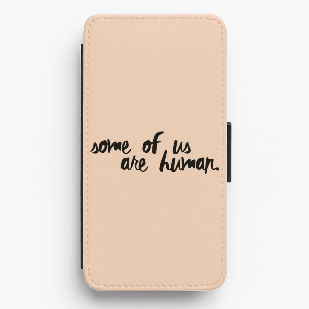 Some Of Us Are Human - Teen Wolf Flip / Wallet Phone Case Modern Design
