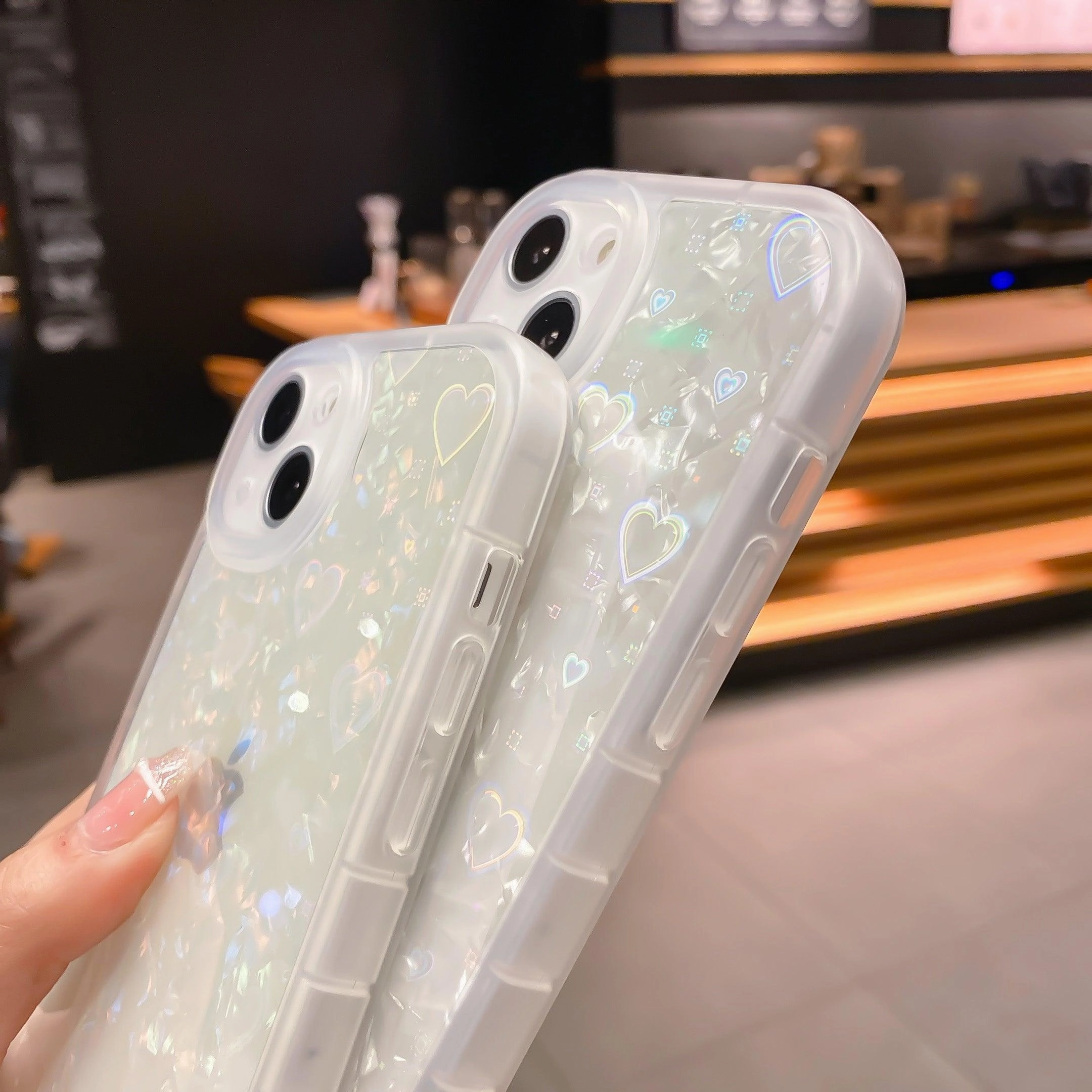 OpalGlow Heartbeat Modern Grip Design Flexible Texture