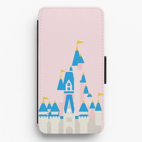 Fairytale Castle Flip / Wallet Phone Case Gloss Layer Modern Function