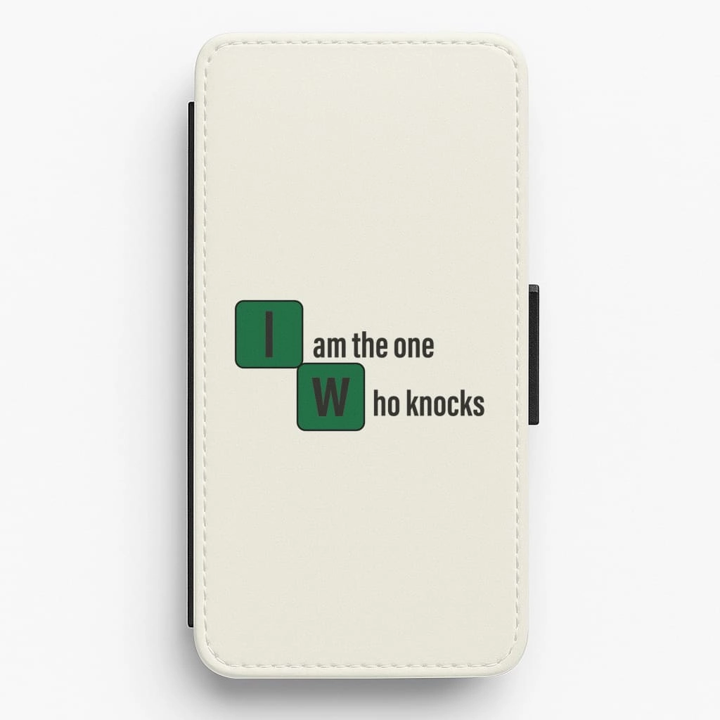 Drop Protection I Am The One Who Knocks Flip / Wallet Phone Case