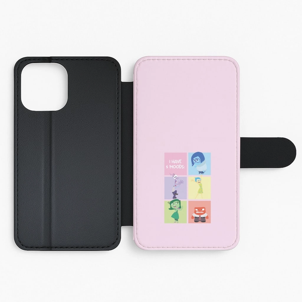 Premium Protection I Have Moods - Inside Out Flip / Wallet Phone Case