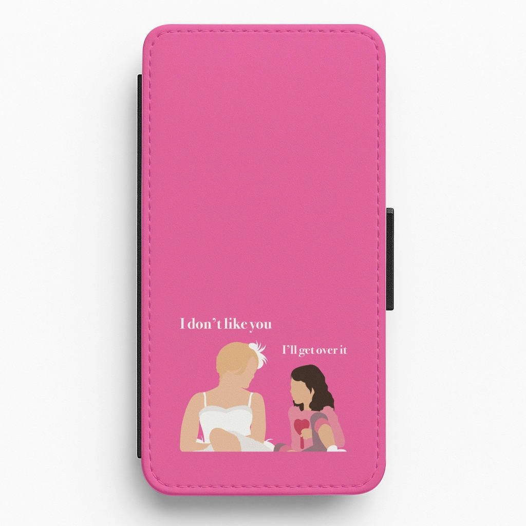 I'll Get Over It Flip / Wallet Phone Case Smooth Texture Pattern