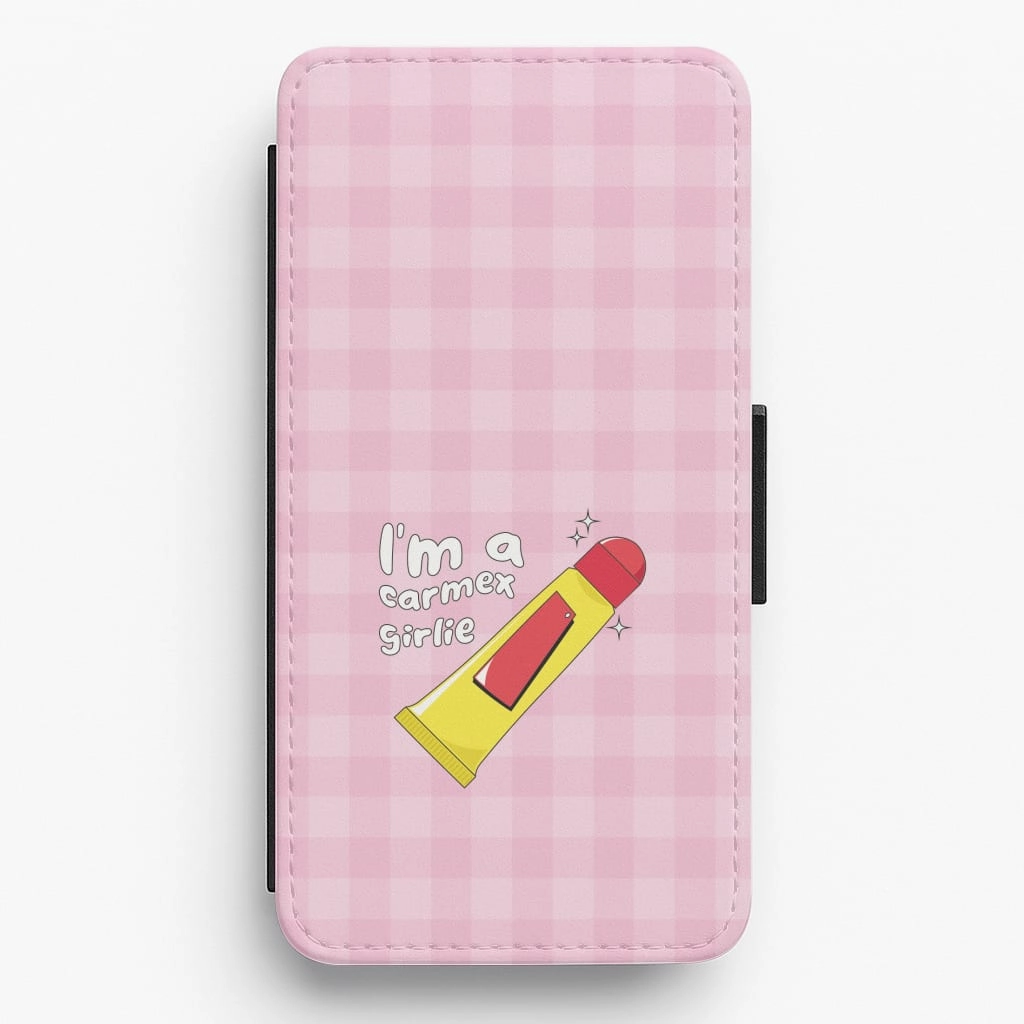 Grip Layer I'm A Carmex Girlie - Chamberlain Flip / Wallet Phone Case