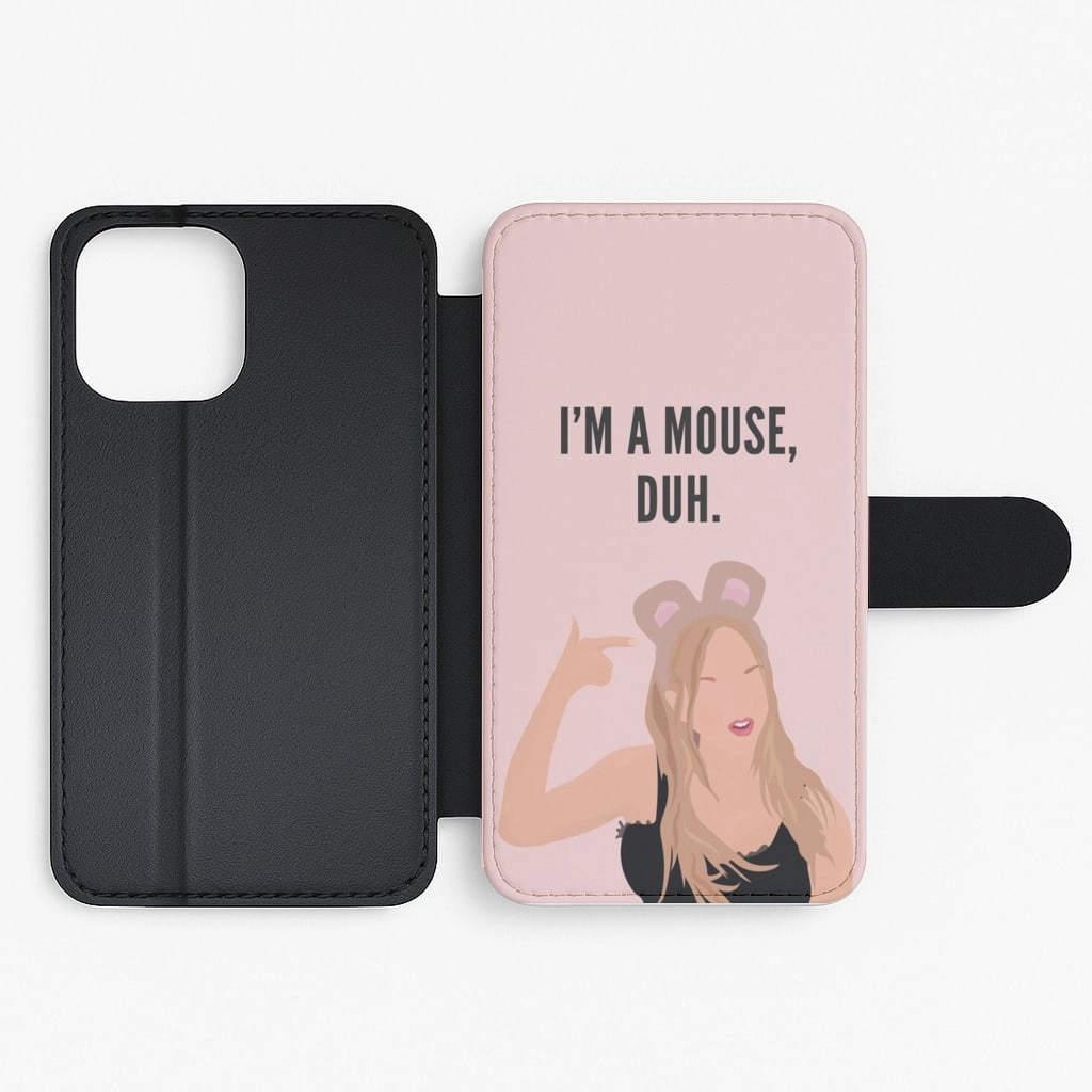 Outdoor Adventure Sleek Feel I'm A Mouse, Duh - Halloween Flip / Wallet Phone Case