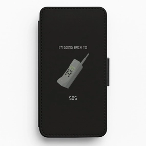 Fashion Accent Smooth Edges I'm going back to 505 Flip / Wallet Phone Case