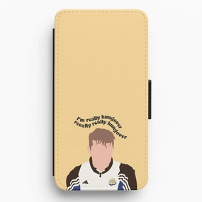 Soft Surface Layer I'm Really Hungover - Fender Flip / Wallet Phone Case