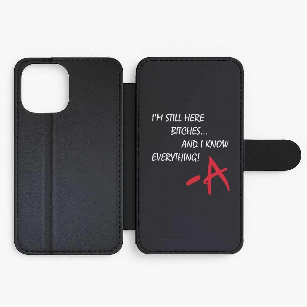 I'm Still Here - PLL Flip / Wallet Phone Case Smooth Surface Layer