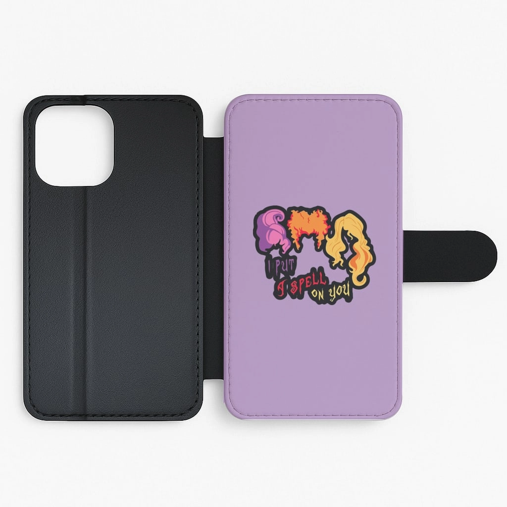 Polished Layer I Put A Spell On You - Halloween Flip / Wallet Phone Case
