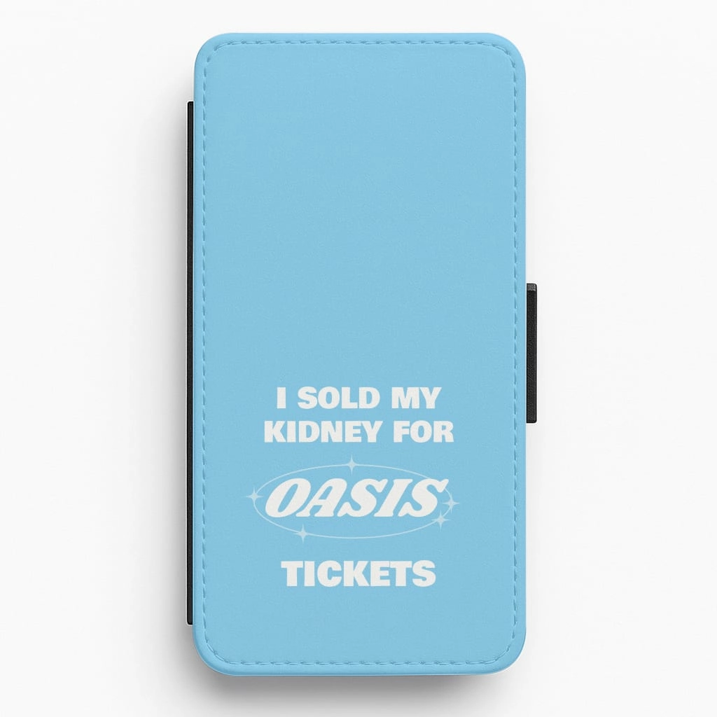 I Sold My Kidney For Tickets Flip / Wallet Phone Case Matte Pattern Layer clean design