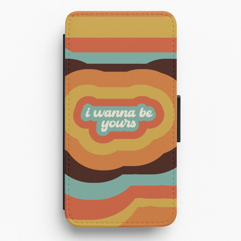 Polished Touch I Wanna Be Yours Flip / Wallet Phone Case