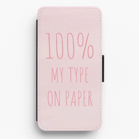 My Type On Paper - Hot Girl Summer Flip / Wallet Phone Case Stylish Texture