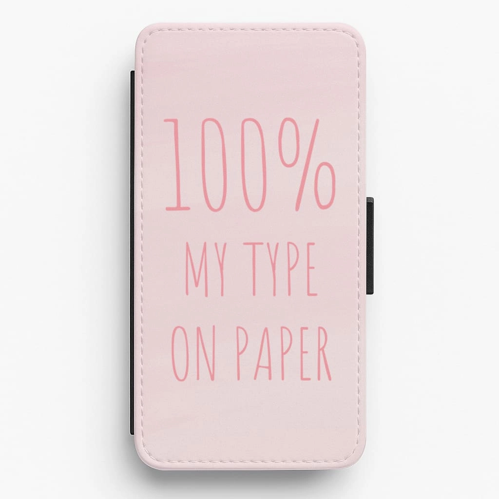 My Type On Paper - Hot Girl Summer Flip / Wallet Phone Case Stylish Texture