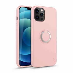 ZIZO REVOLVE Series iPhone 12 / iPhone 12 Pro Case - Rose Quartz Durable Texture Finish Lightweight Build