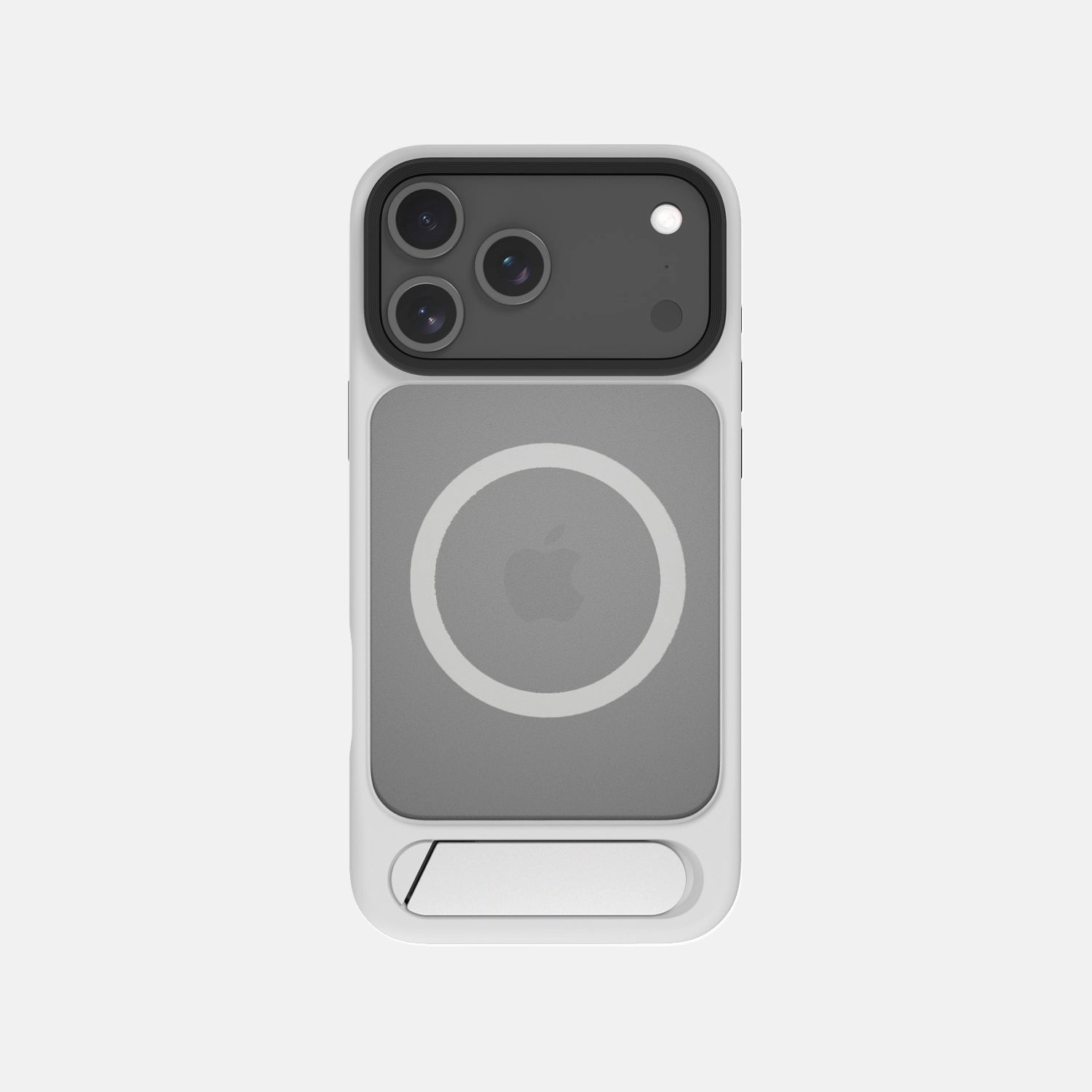 iPhone 17 Pro Max Bumper Case with Stand Trendy Layer Strong Surface