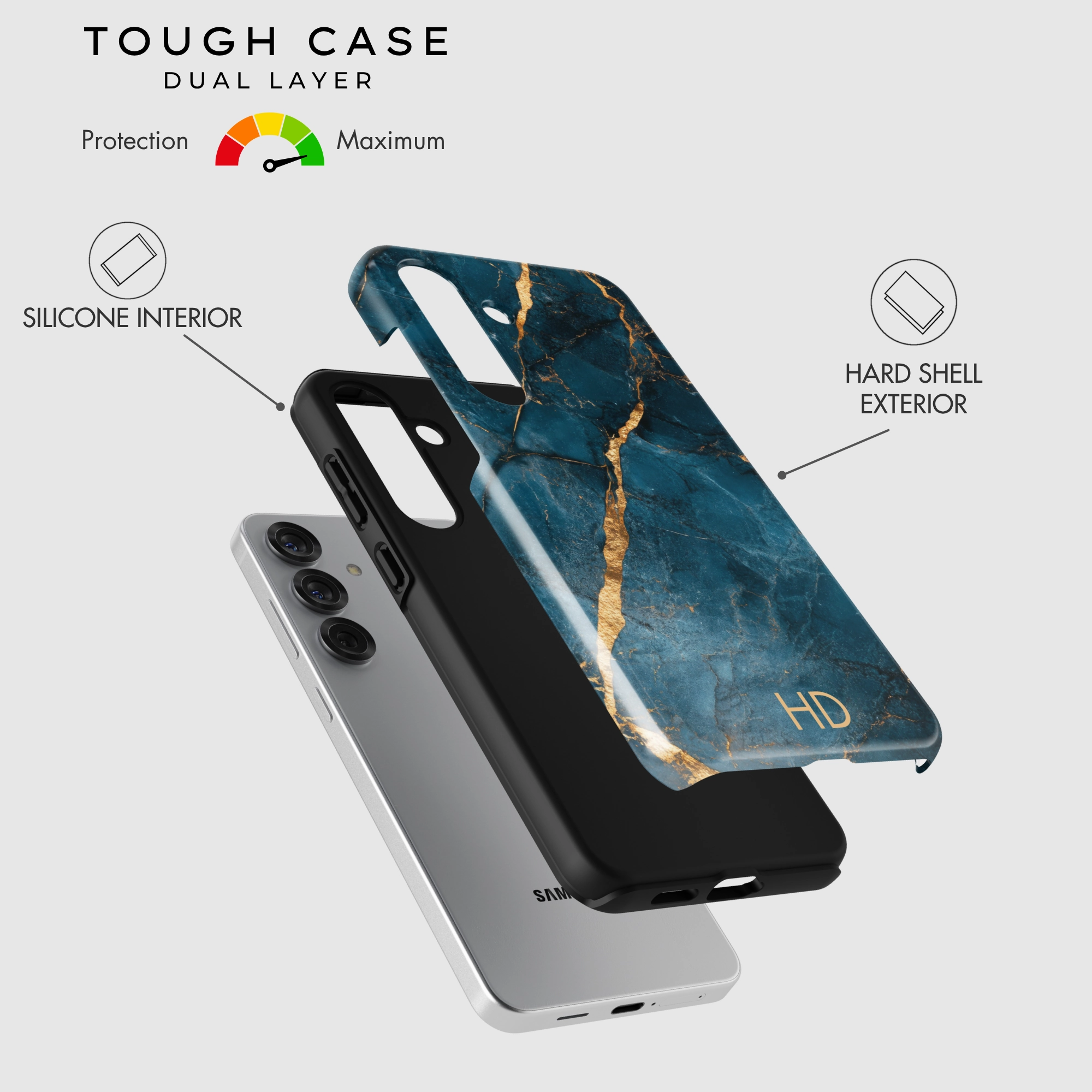 Shock Surface Layer Modern Texture Look Imperial Marble