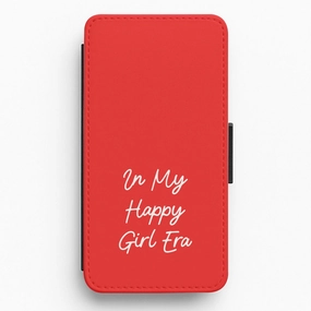 Comfort Accessory In My Happy Girl Era Red Flip / Wallet Phone Case