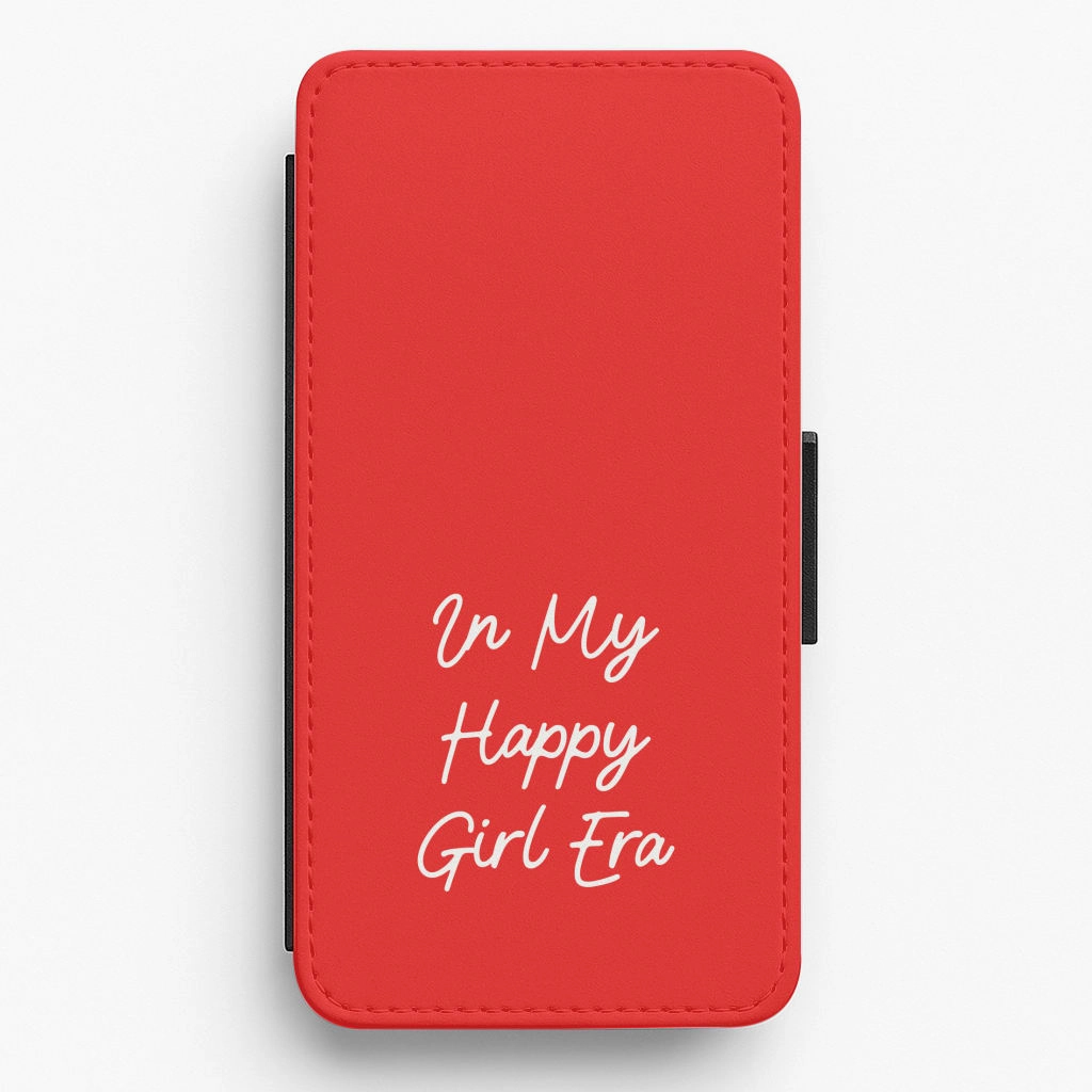 Comfort Accessory In My Happy Girl Era Red Flip / Wallet Phone Case