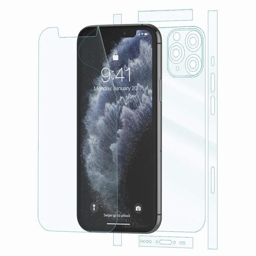 iPhone 11 Pro Screen Protector Screen Protector Ultra Max Edge Protection Layer