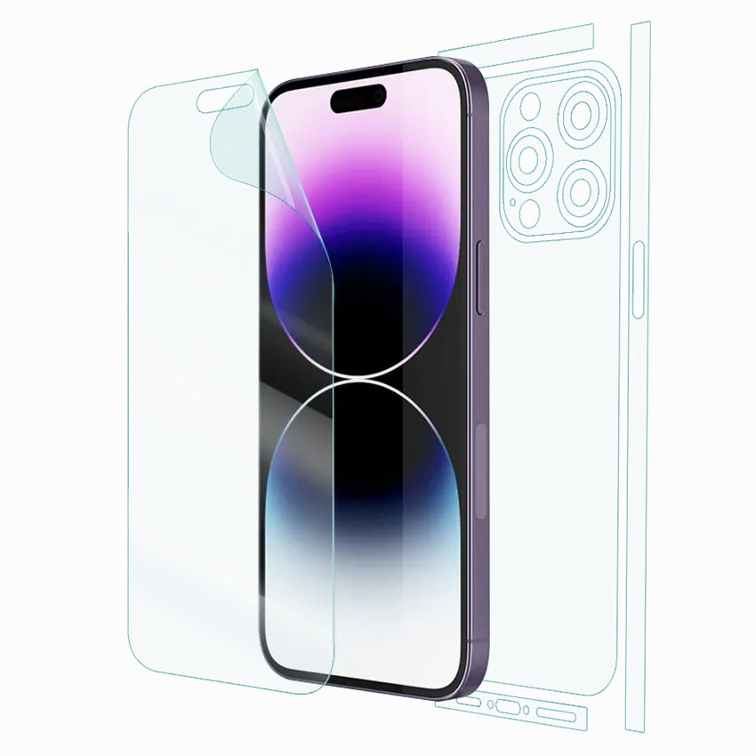 Edge Defense Guard Visual clarity iPhone 14 Pro Screen Protector