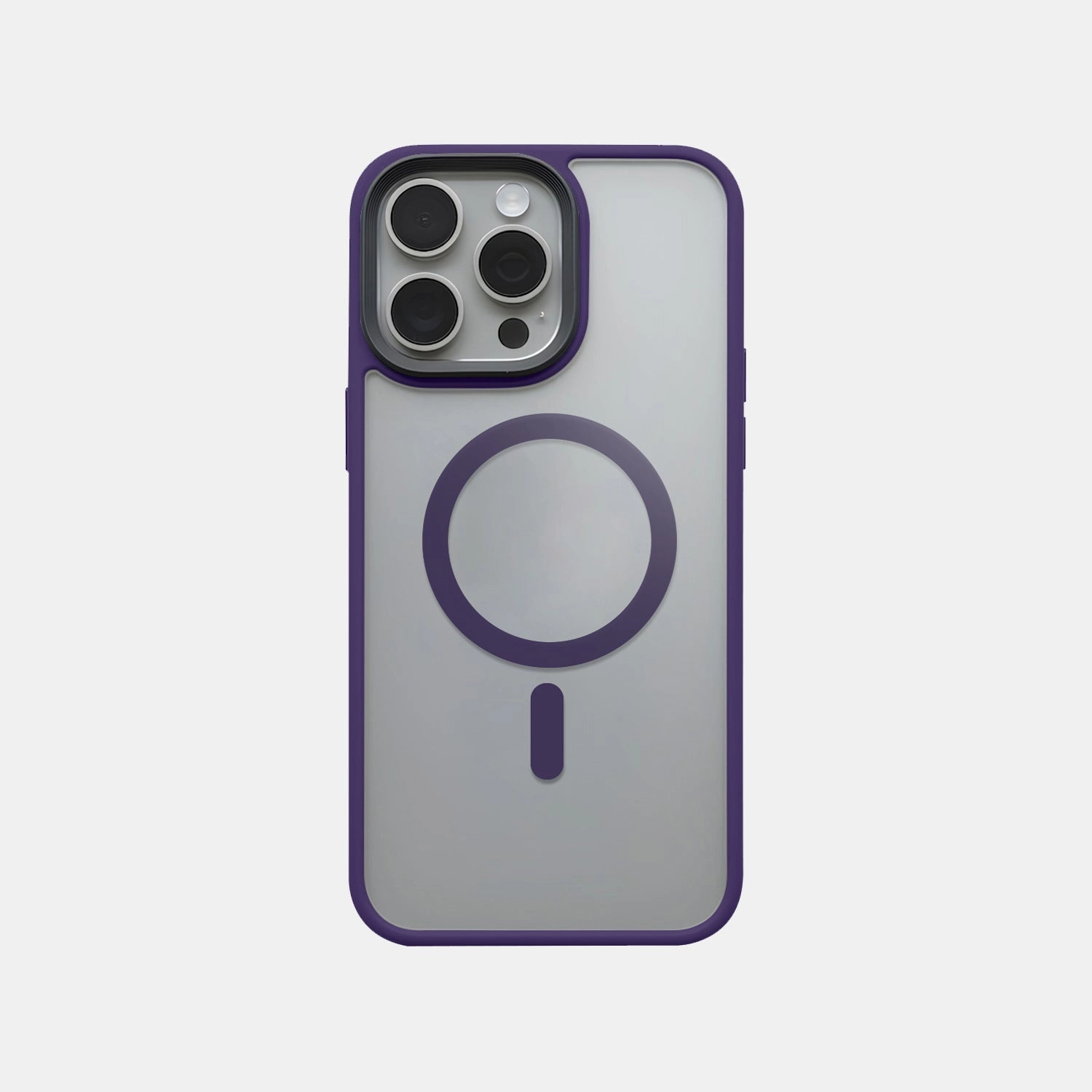 Rugged Finish Unique Texture iPhone 15 Pro Max Bumper Case with MagSafe