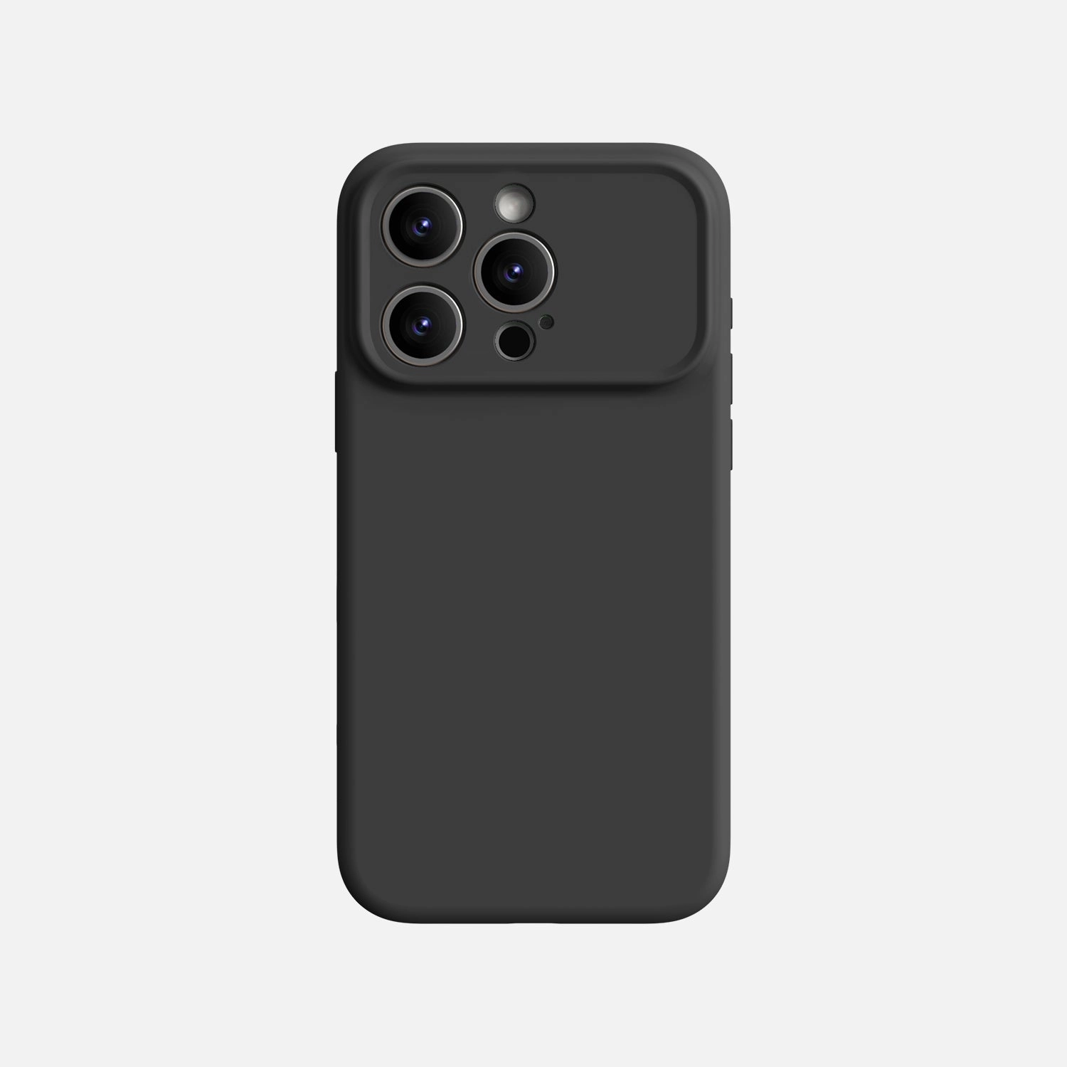 Minimal Cover Stylish Shape iPhone 15 Pro Max Silicone Case