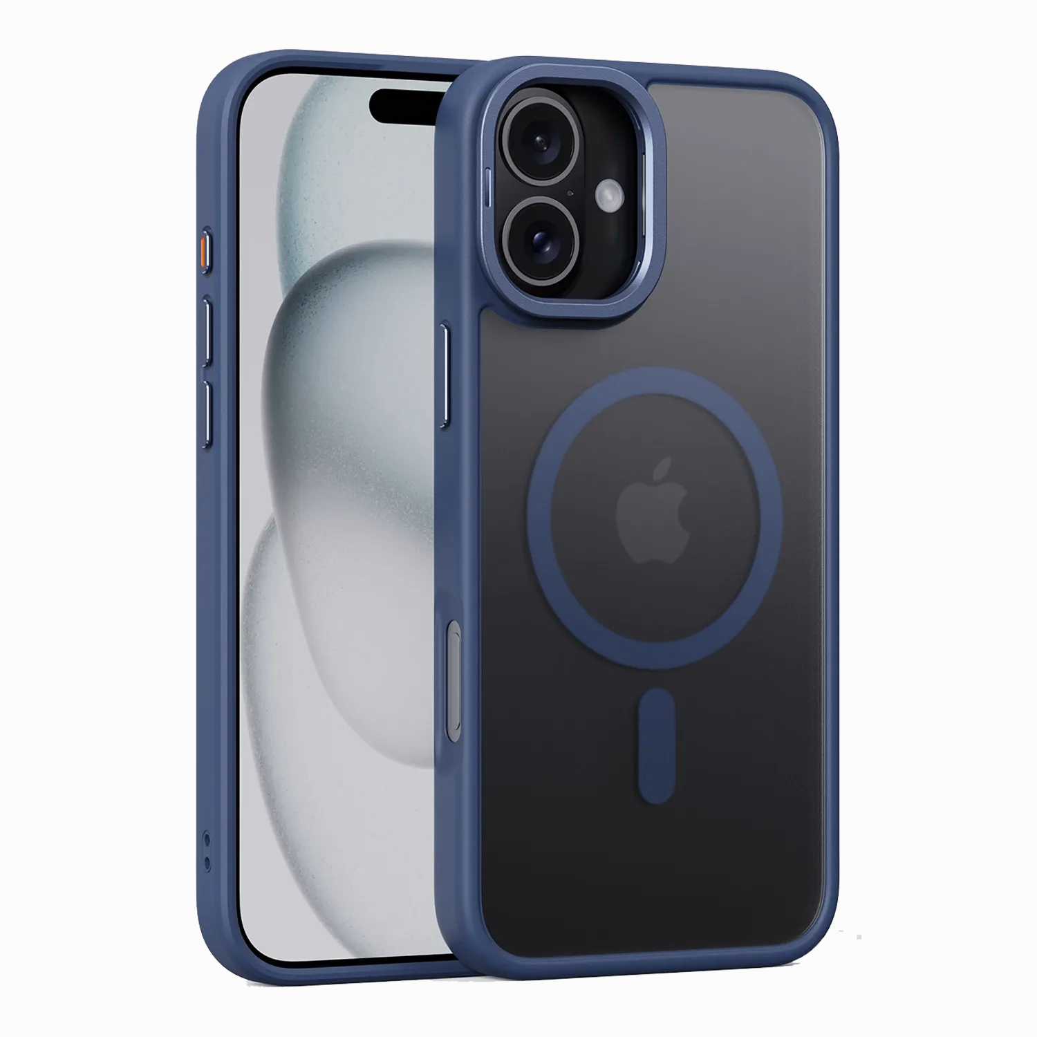 iPhone 16 Bumper Case with Stand Travel Accessory Clear Frame