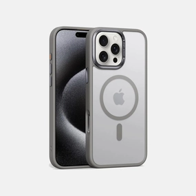 iPhone 16 Pro Max Bumper Case with MagSafe Luxury Coating