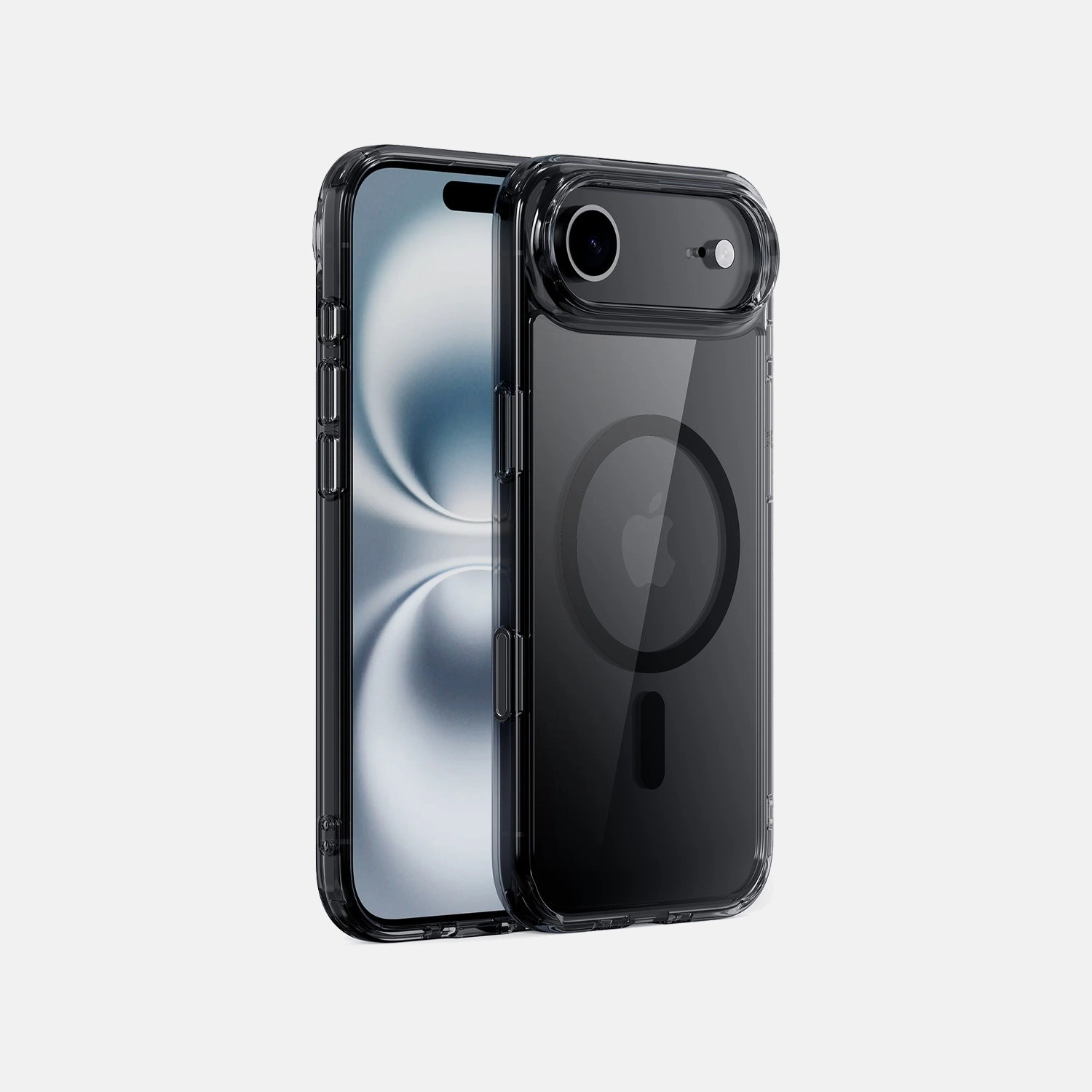 iPhone 17 Air Clear Case with MagSafe Non Slip Surface Crystal Finish