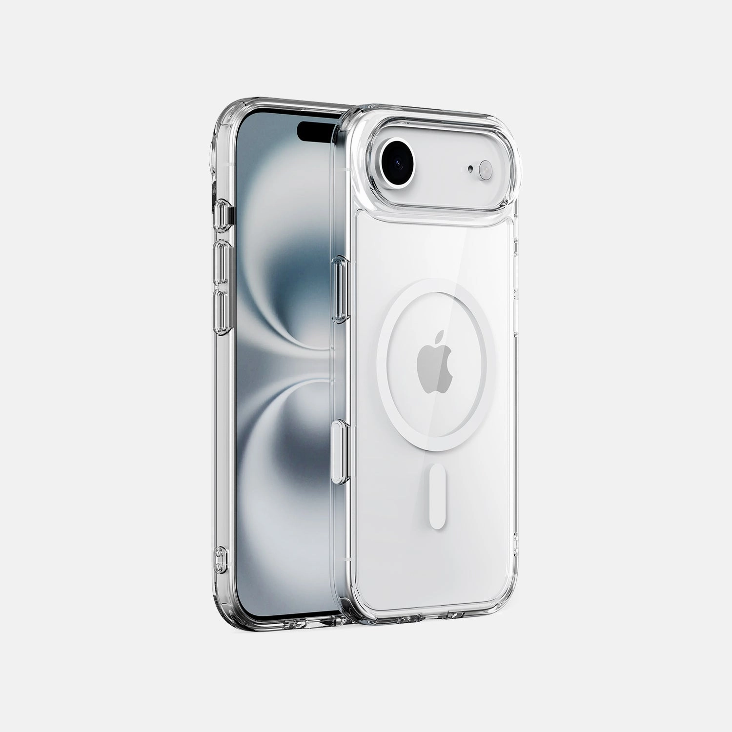 iPhone 17 Air Clear Case with MagSafe Clean Texture