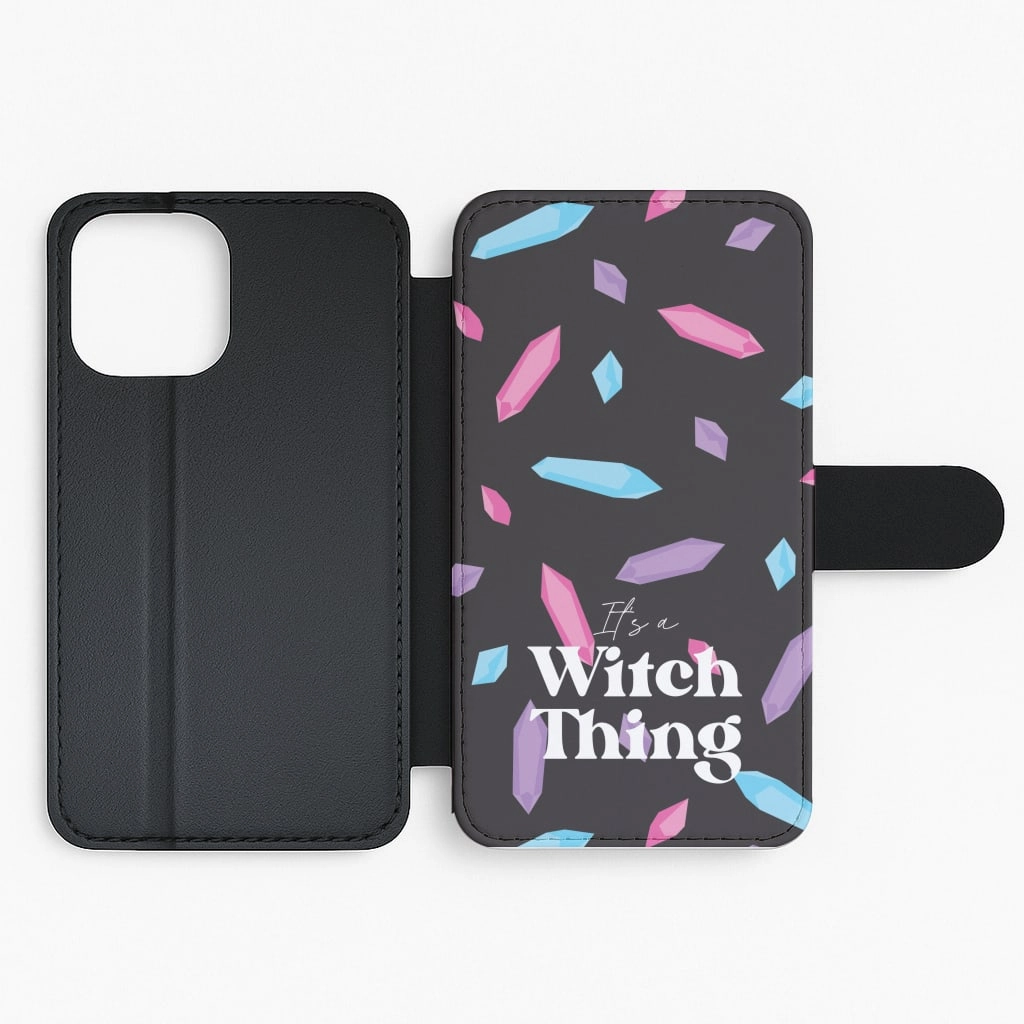 Protective cover It's A Witch Thing Pattern Flip / Wallet Phone Case