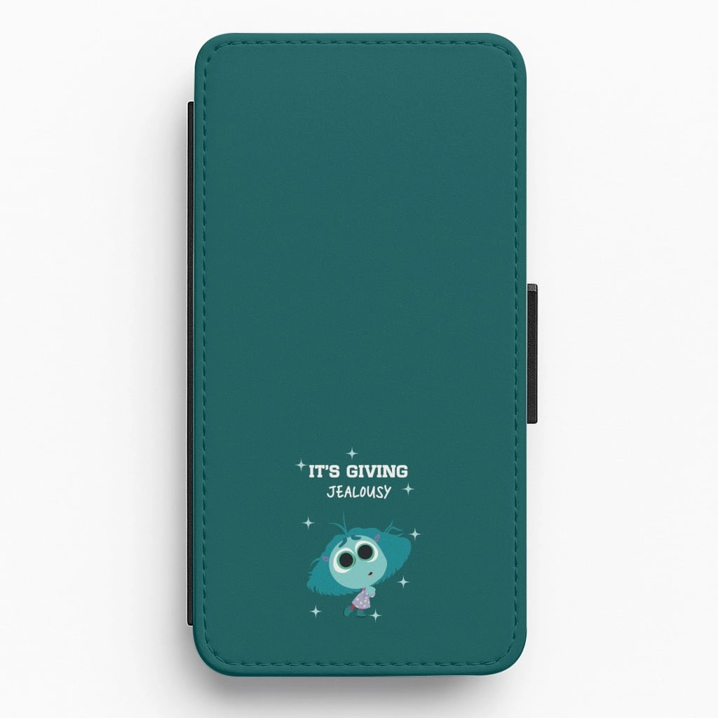 Comfort Fit Edge It's Giving Jelousy - Inside Out Flip / Wallet Phone Case
