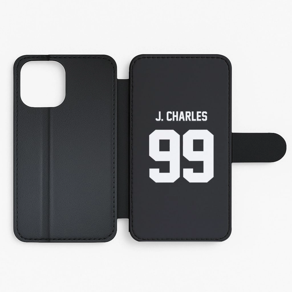 Protective Design Texture Refined Style J Charles 99 - James Charles Flip / Wallet Phone Case