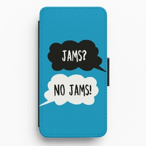 Luxury Layer Texture Jams? No Jams - BTS Flip / Wallet Phone Case