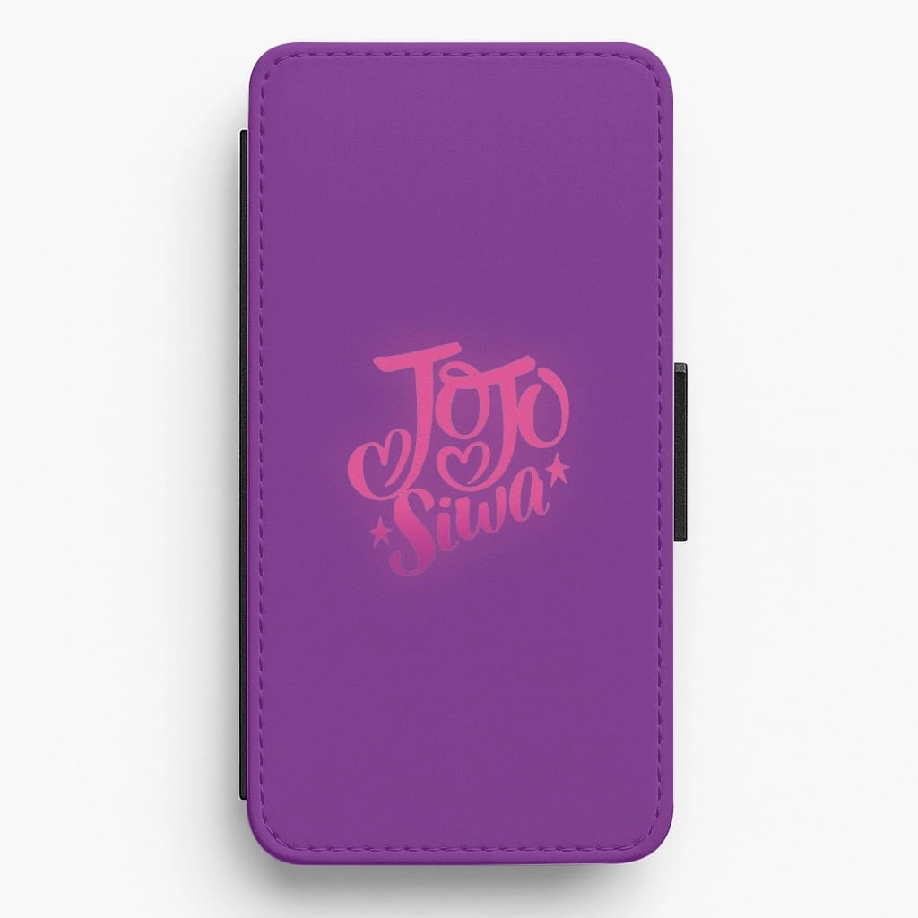 Flexible Build Form JoJo Siwa Love Heart Flip / Wallet Phone Case