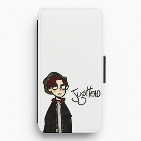 Anti Shock Jughead Cartoon - Riverdale Flip / Wallet Phone Case