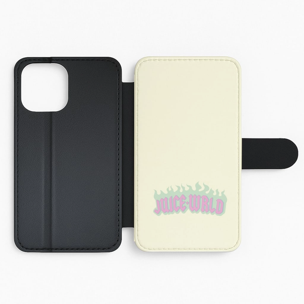 Juice   World - Juice Flip / Wallet Phone Case Rugged Texture Design