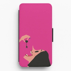 Drop Shield Elegant Build Texture Key - Caroline Flip / Wallet Phone Case