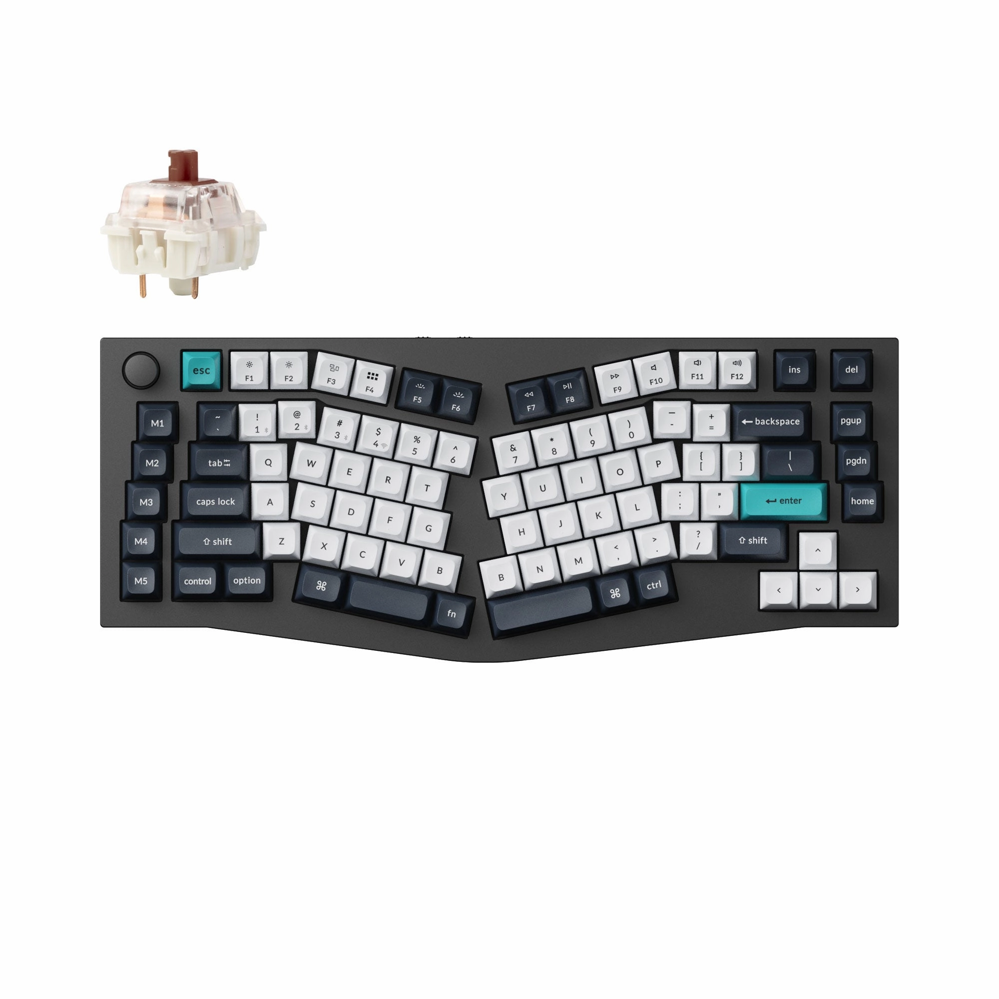 Keychron Q10 Max (Alice Layout) QMK/VIA Wireless Custom Mechanical Keyboard Keyboard Software Suite