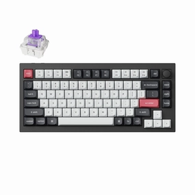 Keychron Q1 HE QMK Wireless Custom Keyboard Keycap Material Options Mechanical Gaming Pad