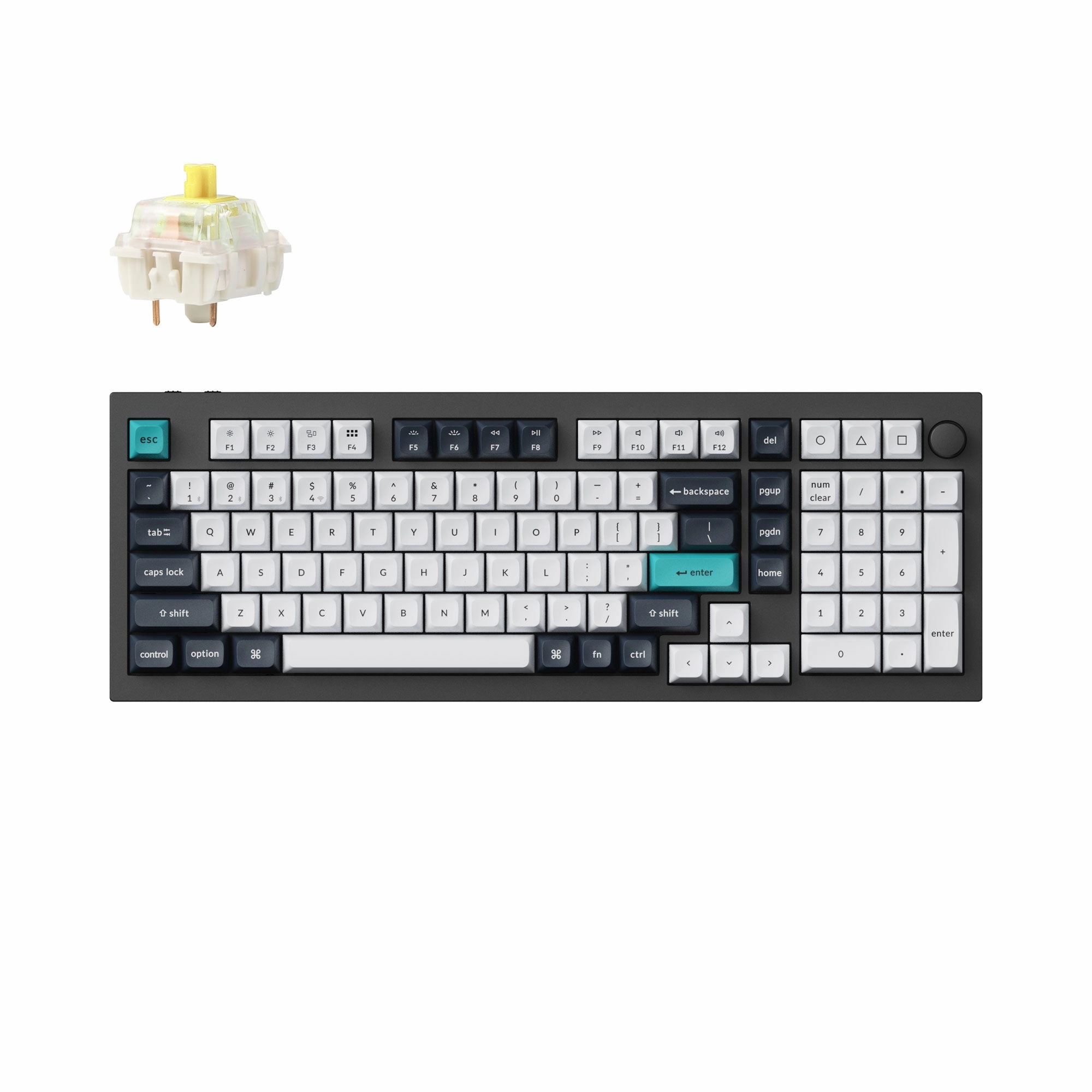 Keychron Q5 Max QMK/VIA Wireless Custom Mechanical Keyboard FPS Gaming Pad High Precision Input