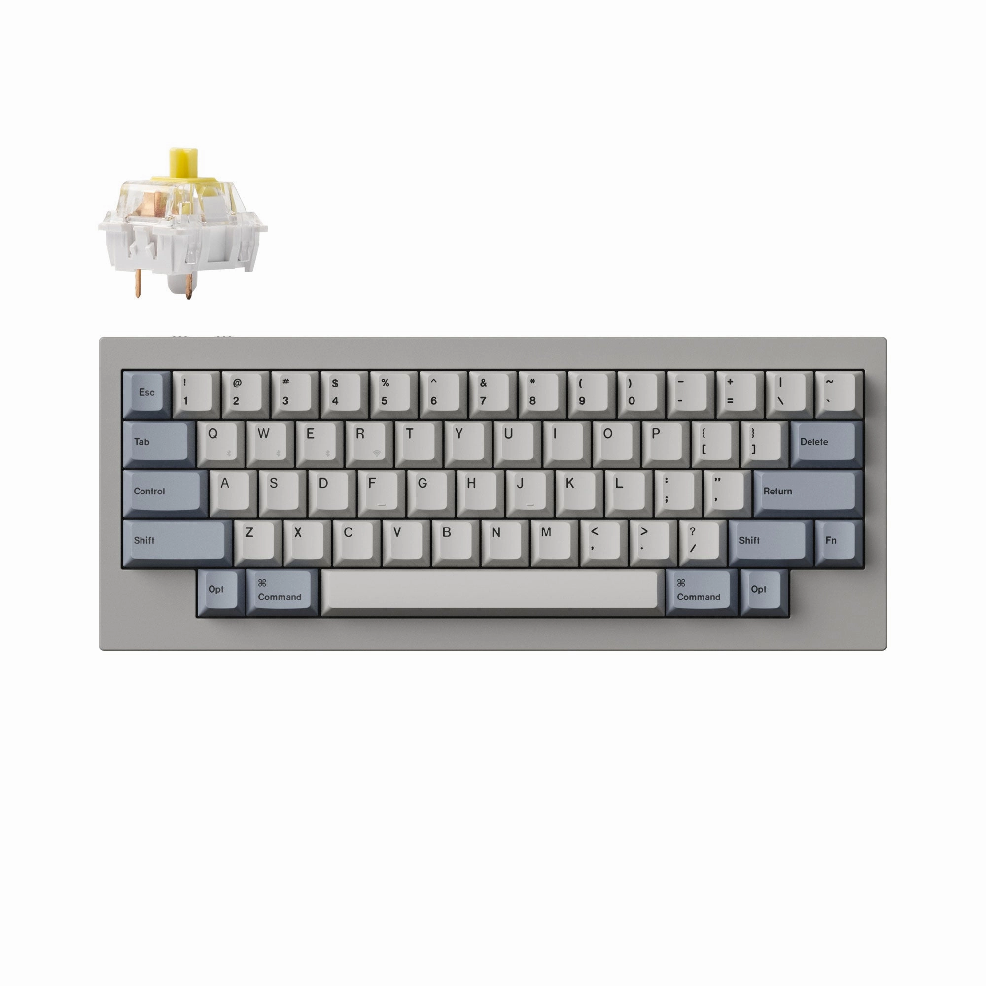 Linear Smooth Keys Keychron Q60 Max QMK/VIA Wireless Custom Mechanical Keyboard