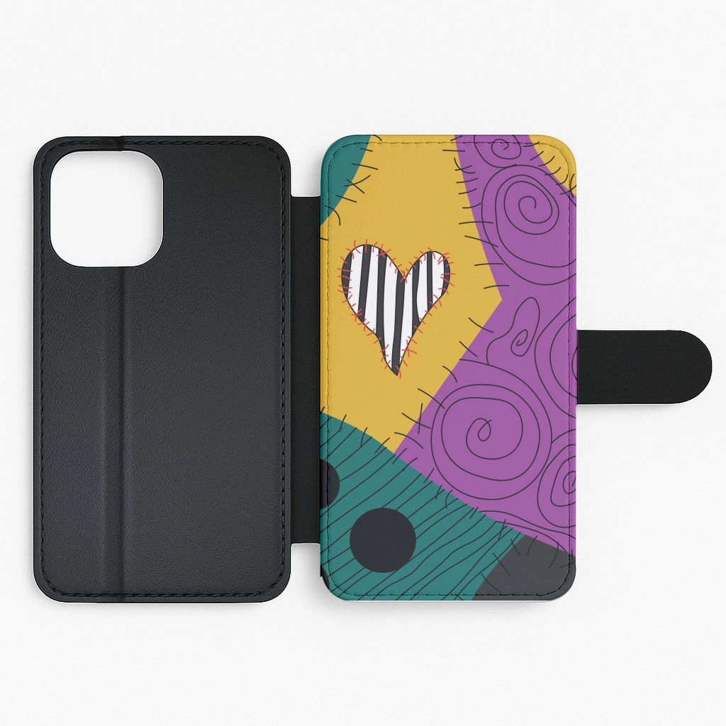 Matte Build Luxury Finish Texture King Of Fright Flip / Wallet Phone Case